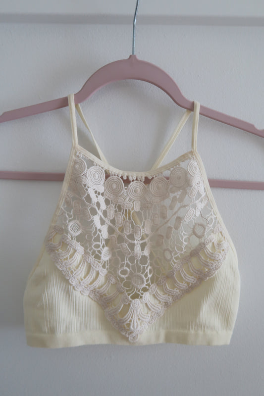 Ivory Boho Bralette