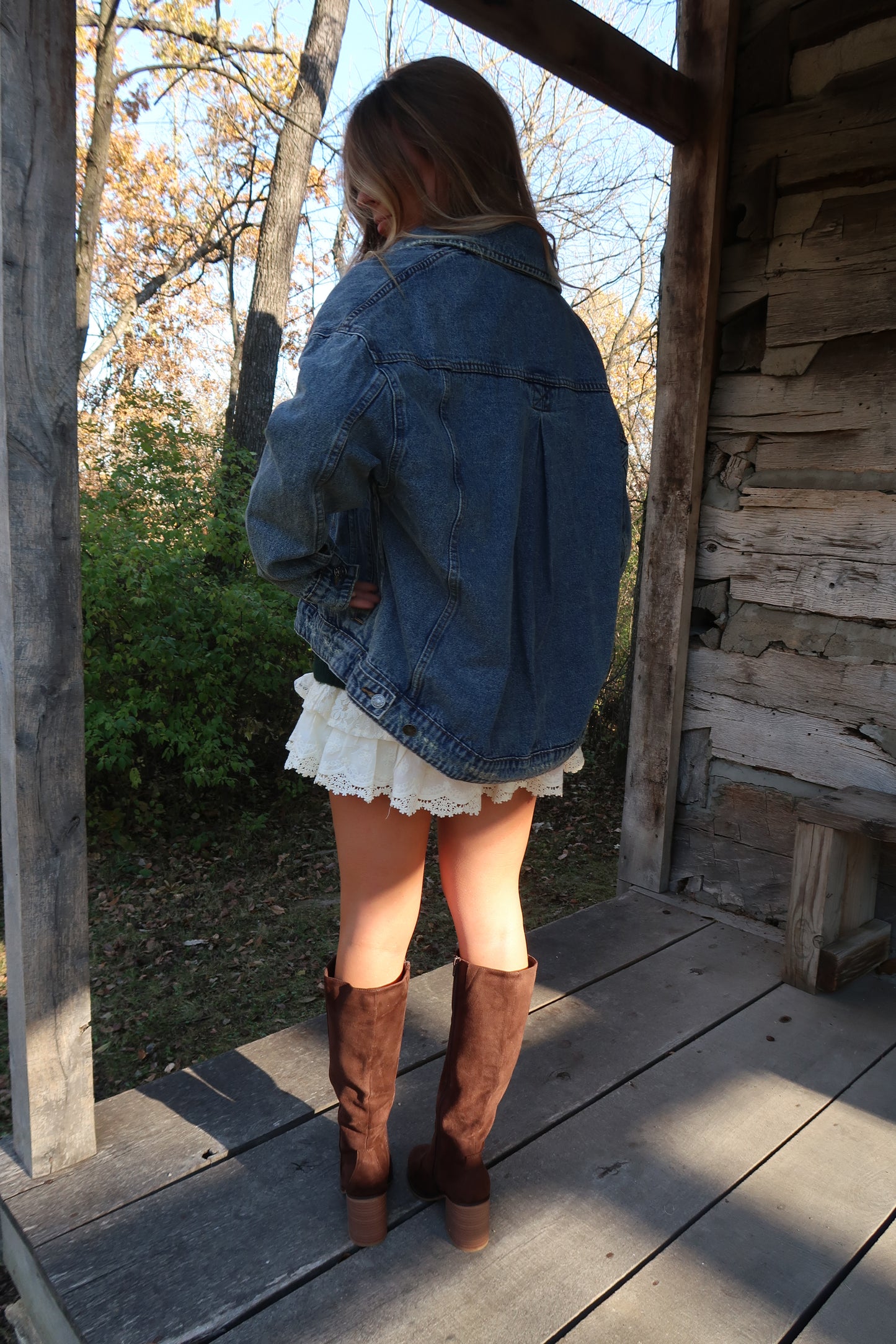 Dark Washed Denim Jacket