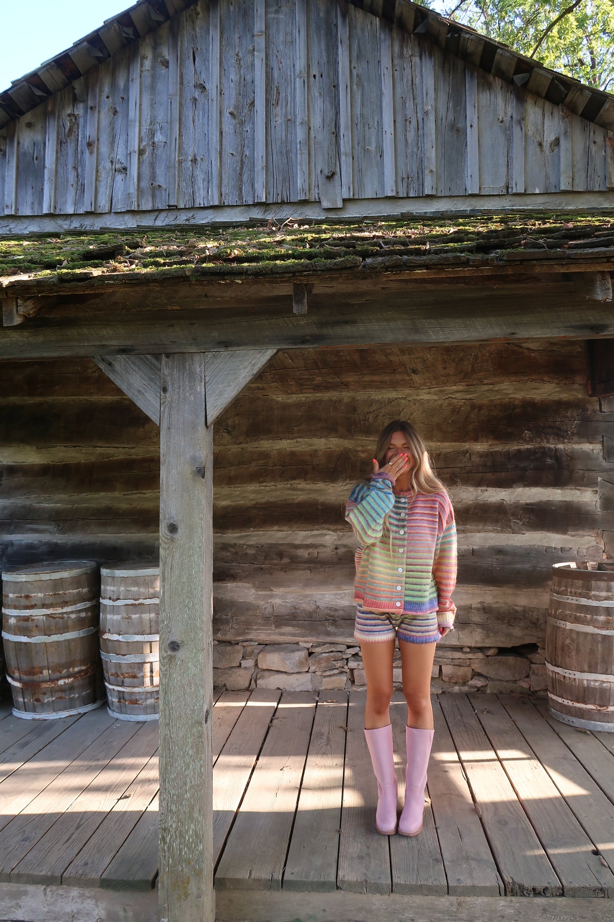 Crisp Air Stripe Shorties