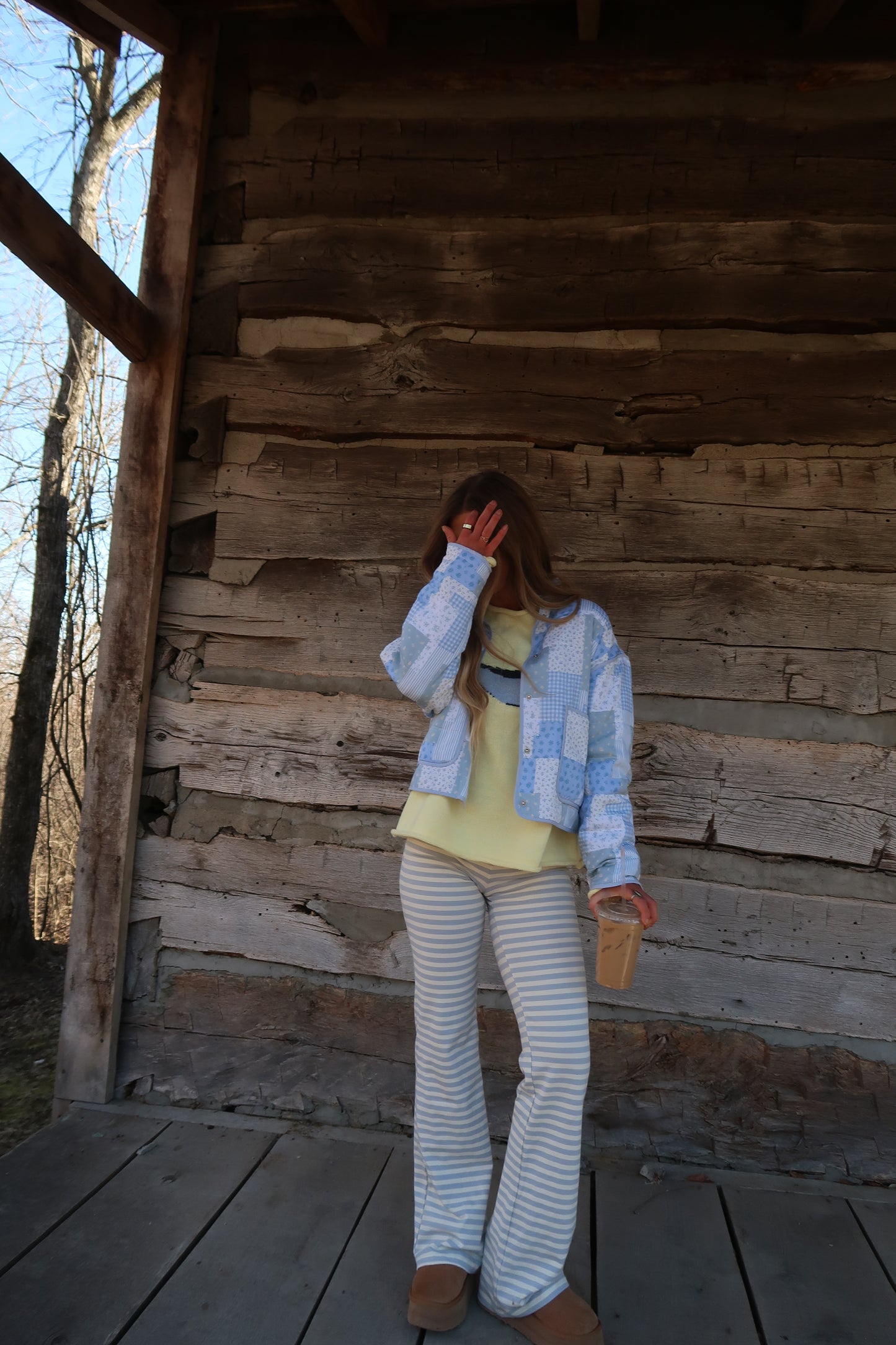 Blue Belle Quilted Jacket