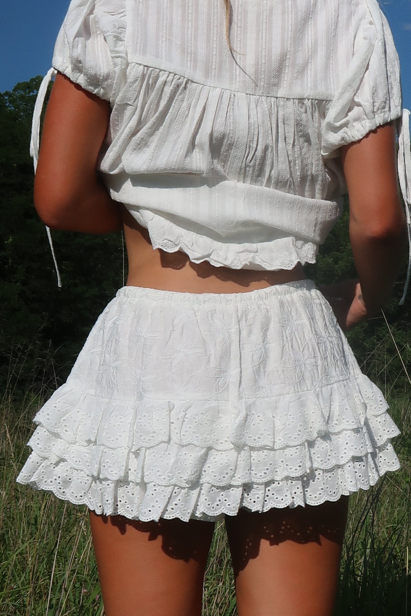 Be Free Eyelet Skort