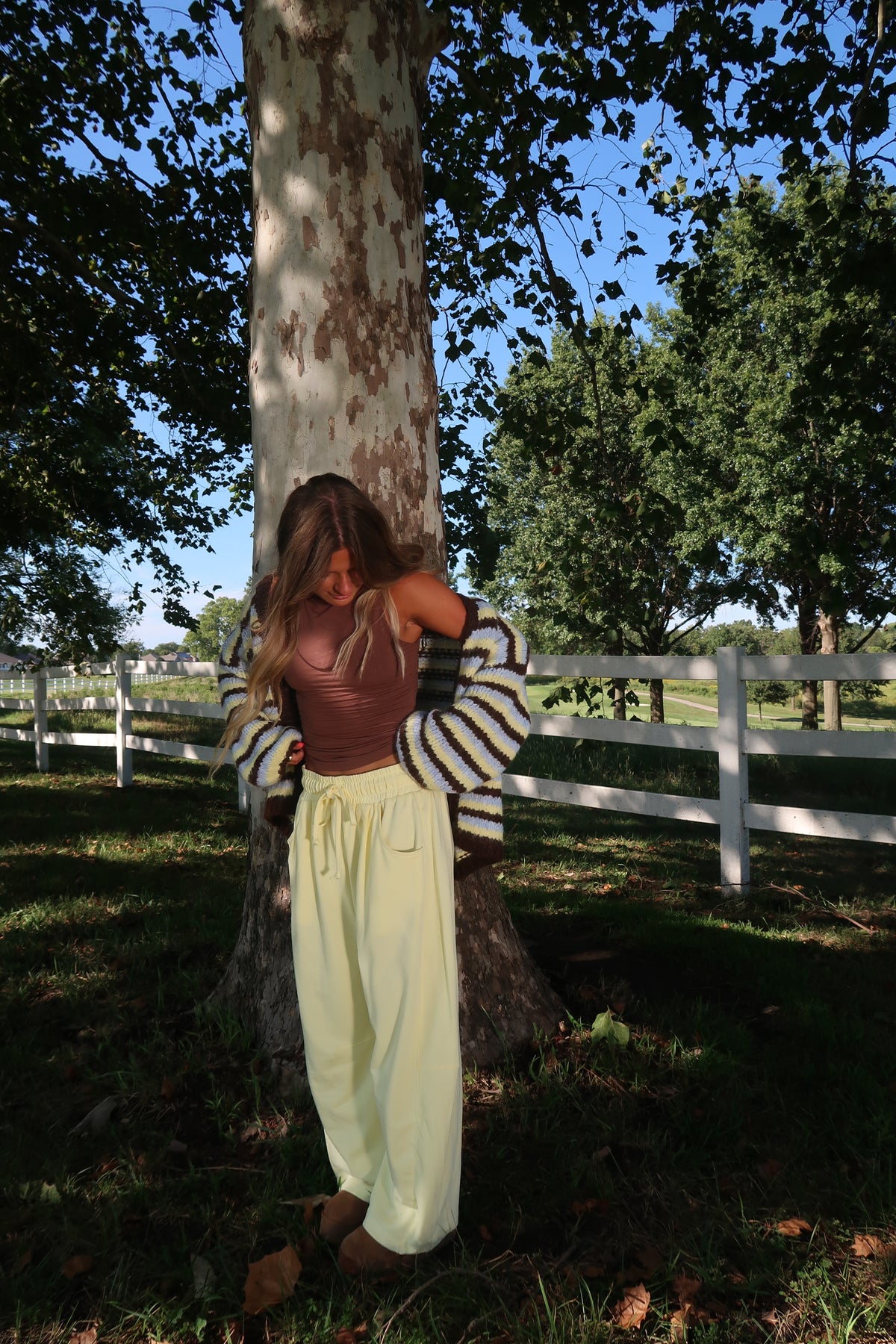 Toasty Stripe Cardi