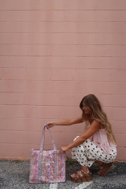 Honey Quilted Dote Bag