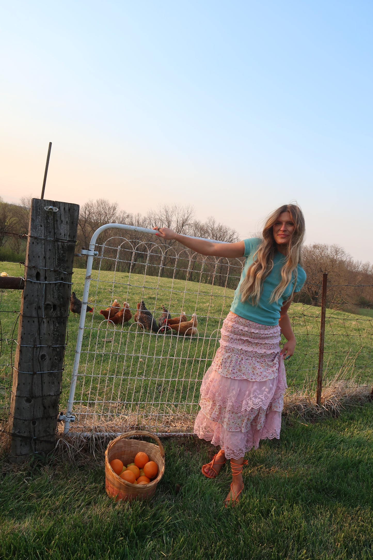 Meadow Contrast Skirt/Dress