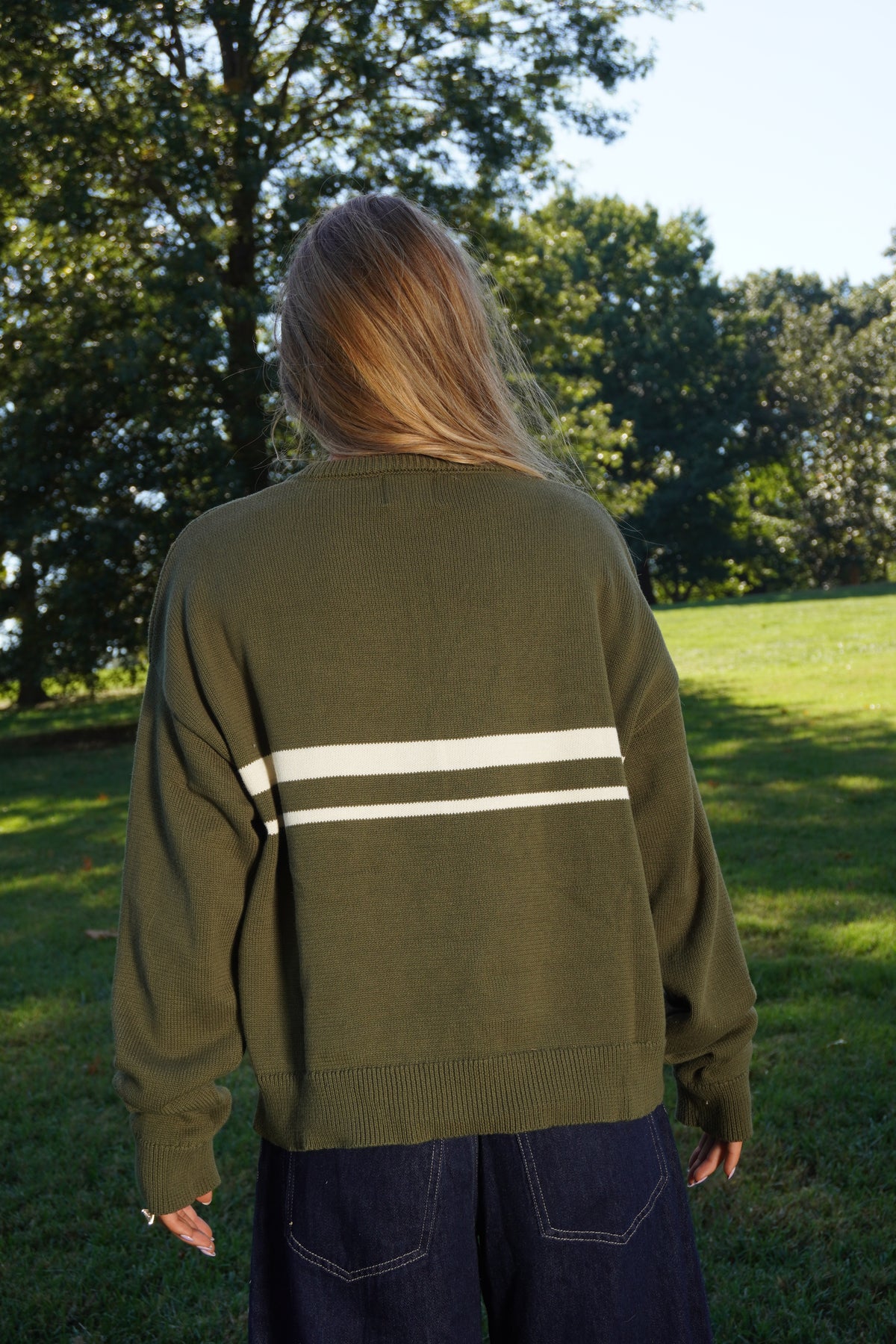 Olive Perk Sweater
