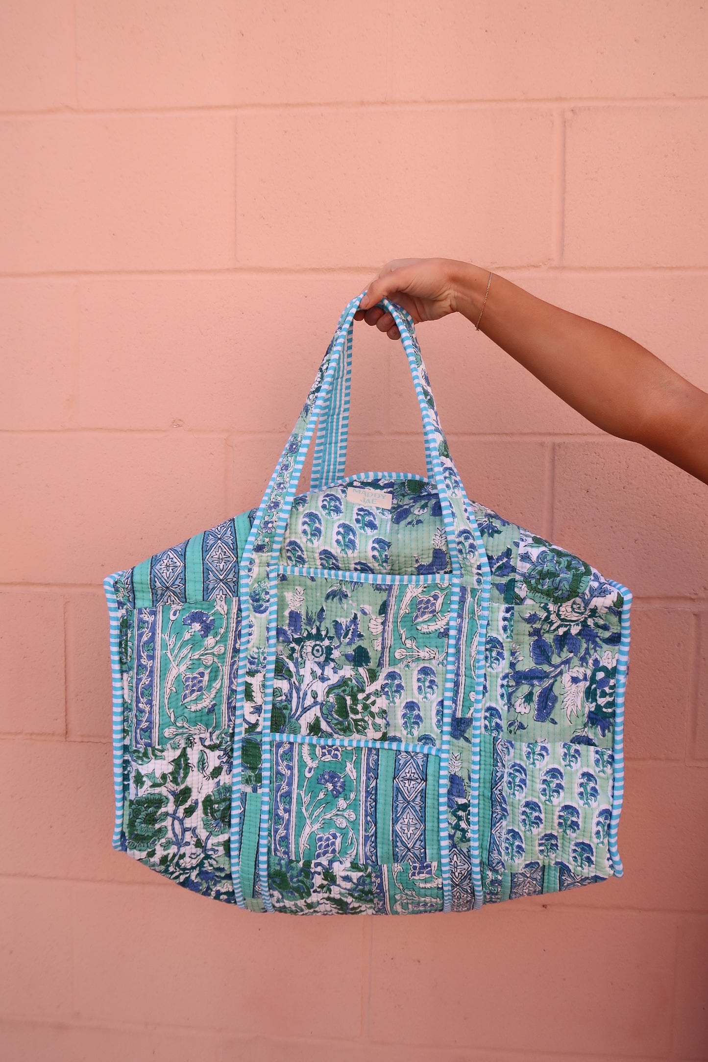 Cleo Quilted XL Duffle Bag