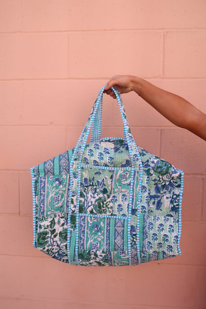Cleo Quilted XL Duffle Bag