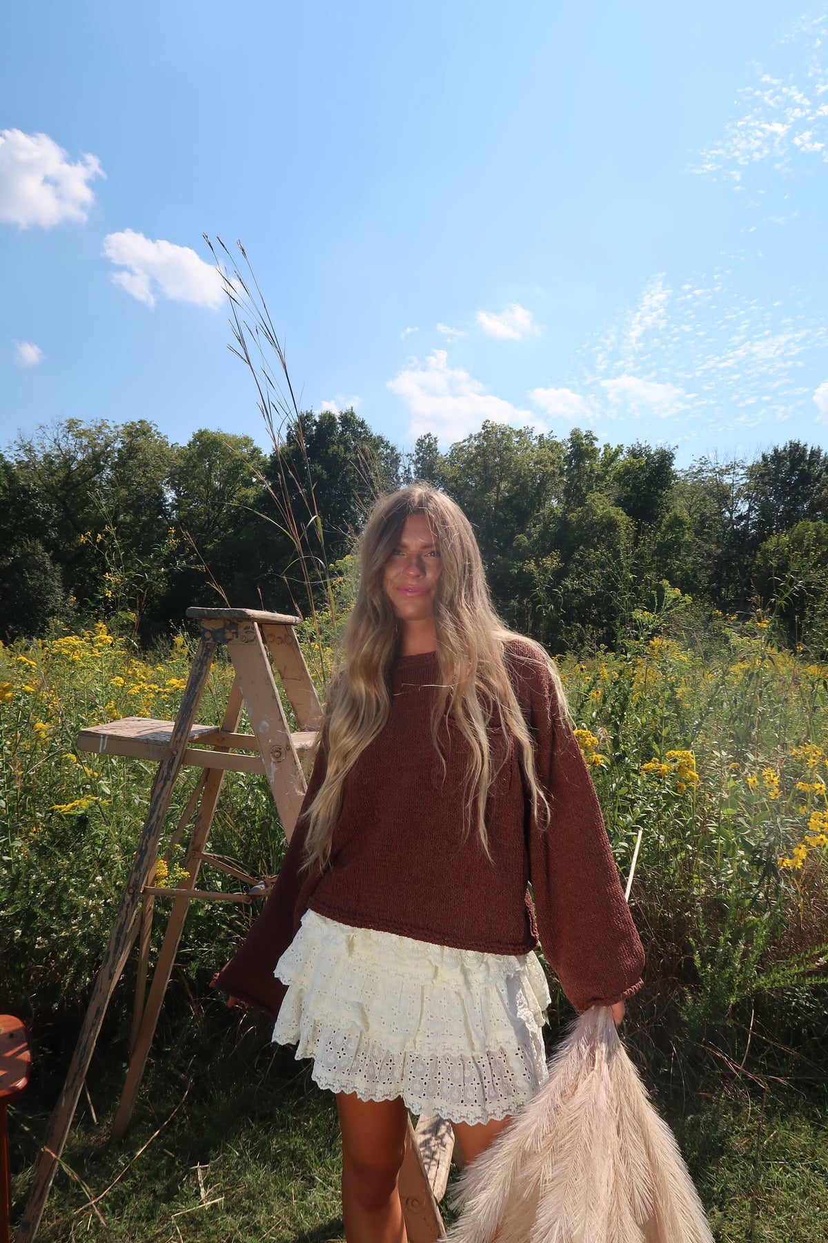 Hickory Boxy Sweater