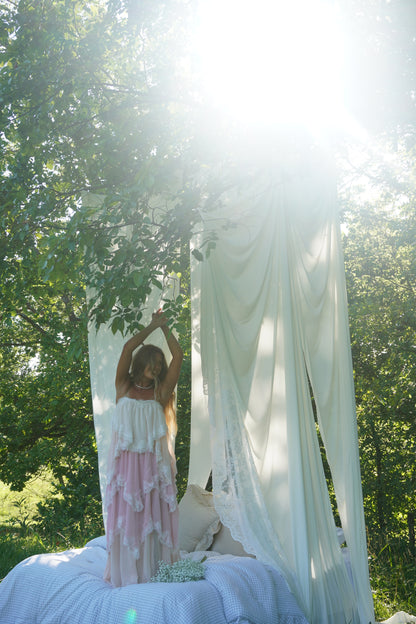 Daydreams Ombre Tiered Maxi Dress