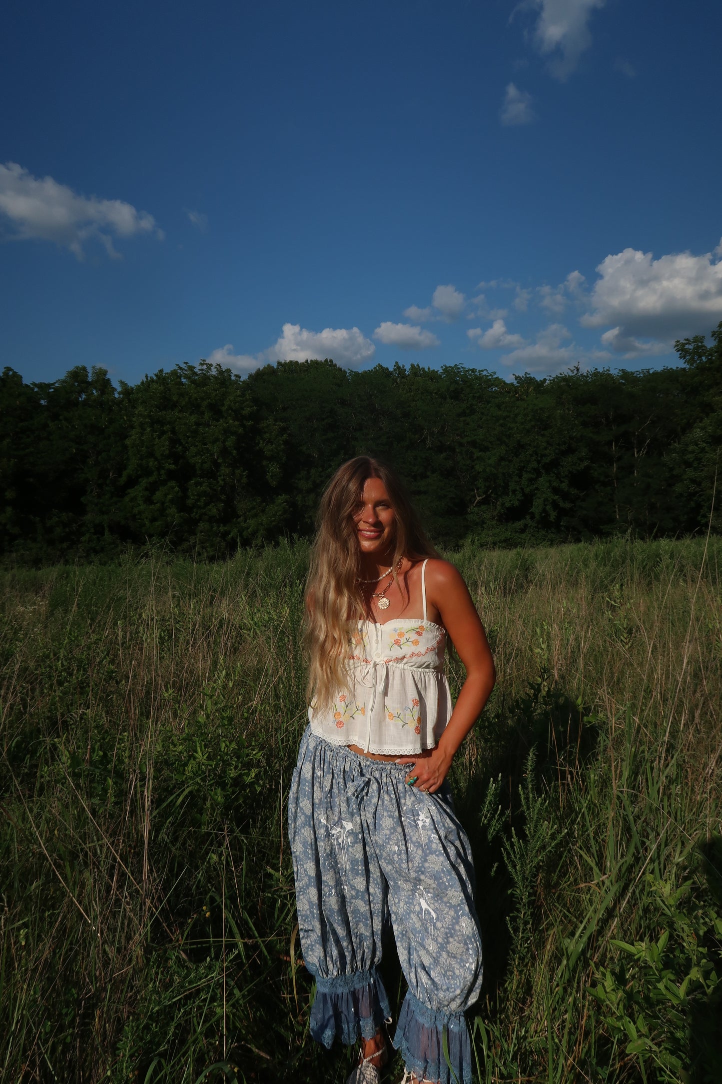 Enchanted Embroidred Tank