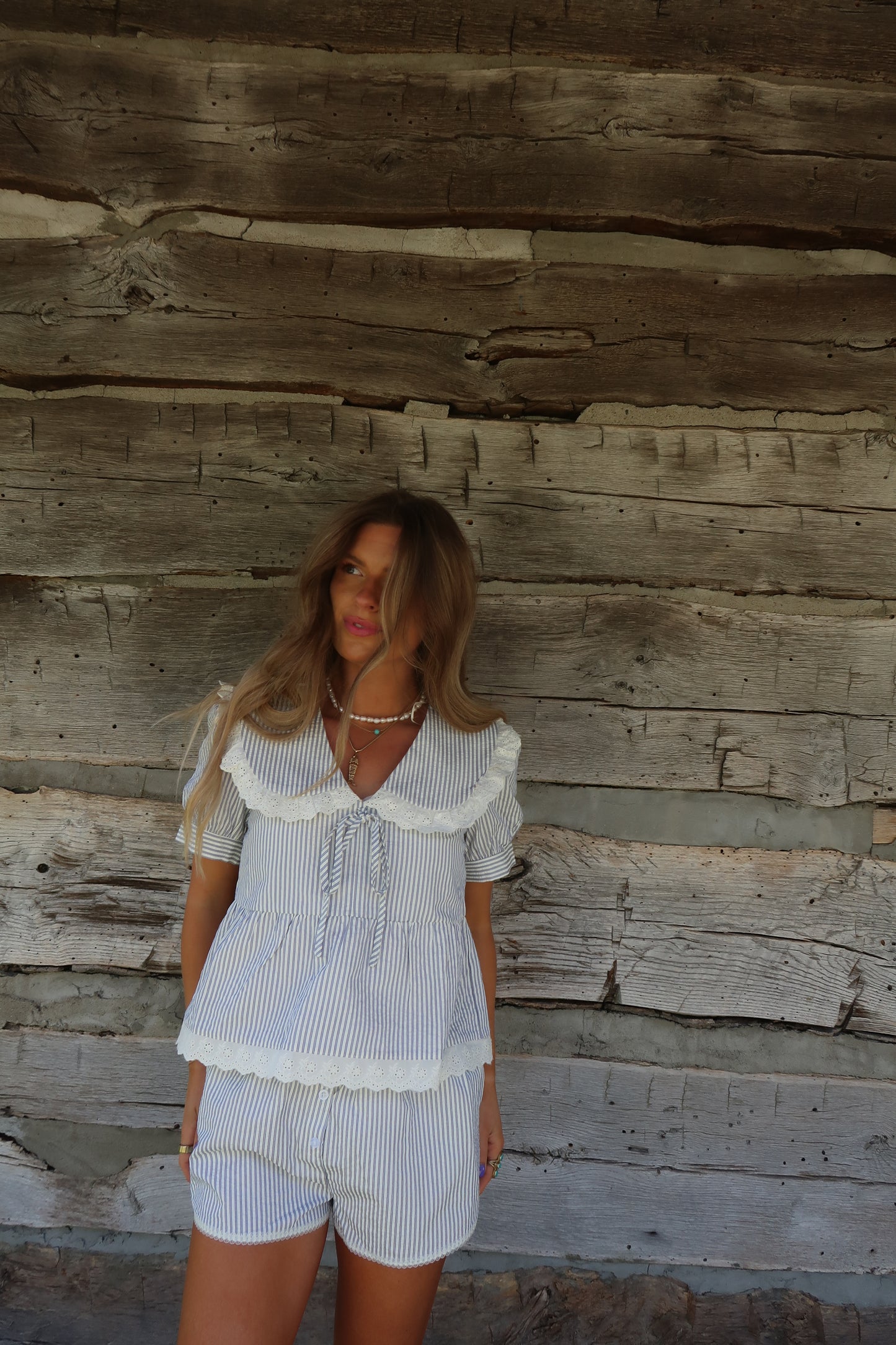 Coastal Crush Babydoll Top