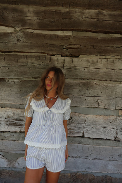 Coastal Crush Babydoll Top