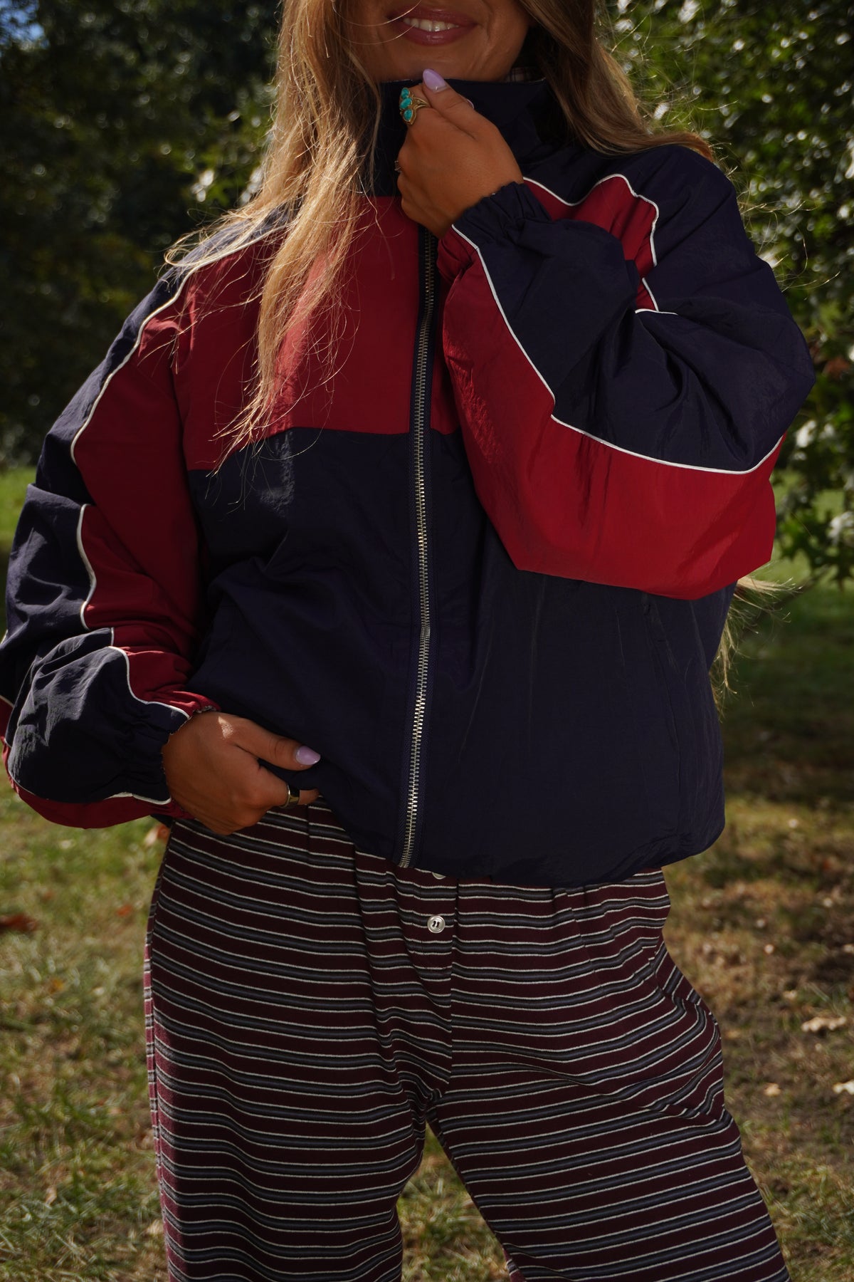 Tribiani Reversible Wind Breaker