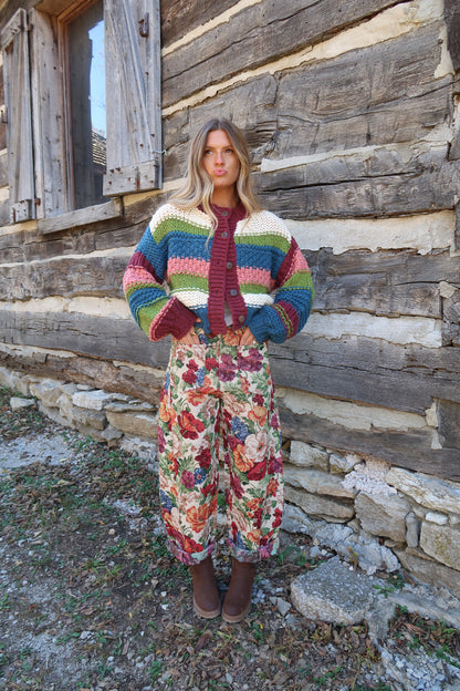 Cranberry Crush Cardigan