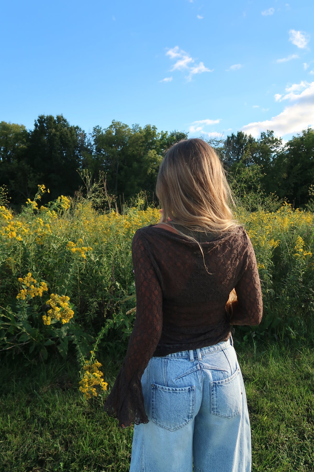Ember Lace Top