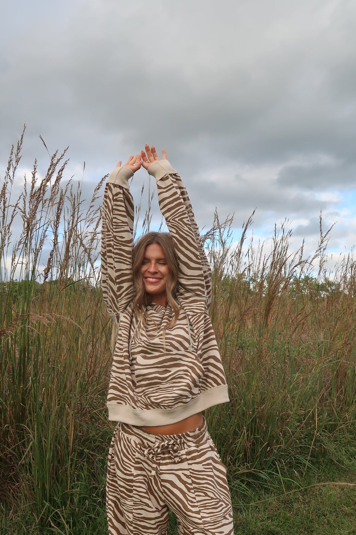 Marty Zebra Hoodie