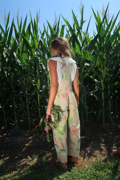 Garden Barrel Leg Overalls