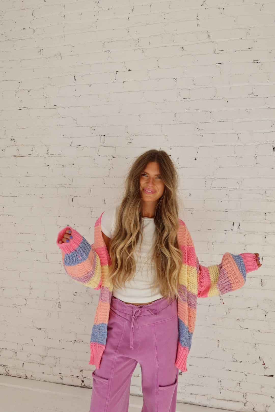 Sherbert Swirl Cardi