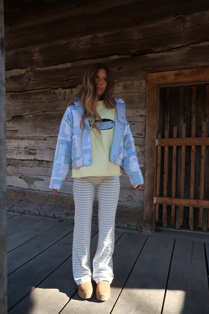 Blue Belle Quilted Jacket