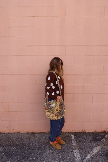 Beatrice Quilted Hobo Bag