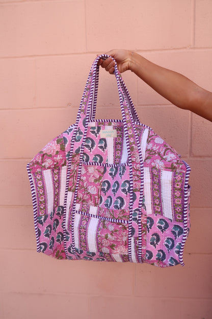 Luella Quilted XL Duffle Bag