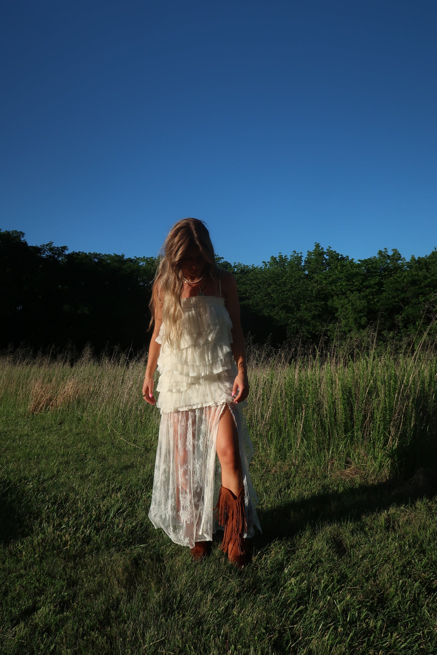 Meadowlight Ruffle Lace Set