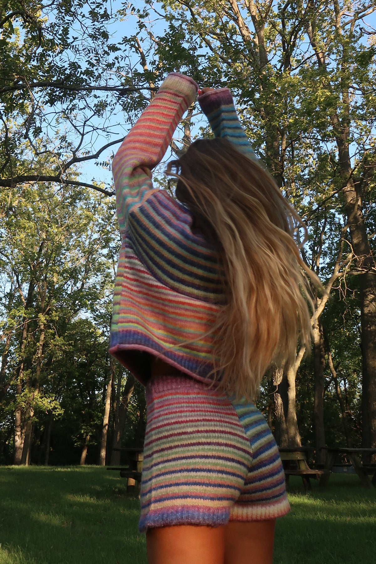 Crisp Air Stripe Shorties
