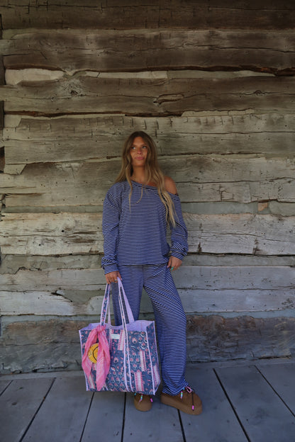 Palmer Quilted Tote Bag