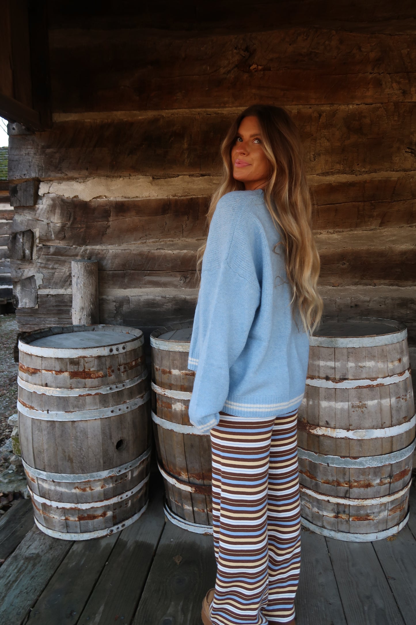 Baby Blue See ya, Cowboy Sweater