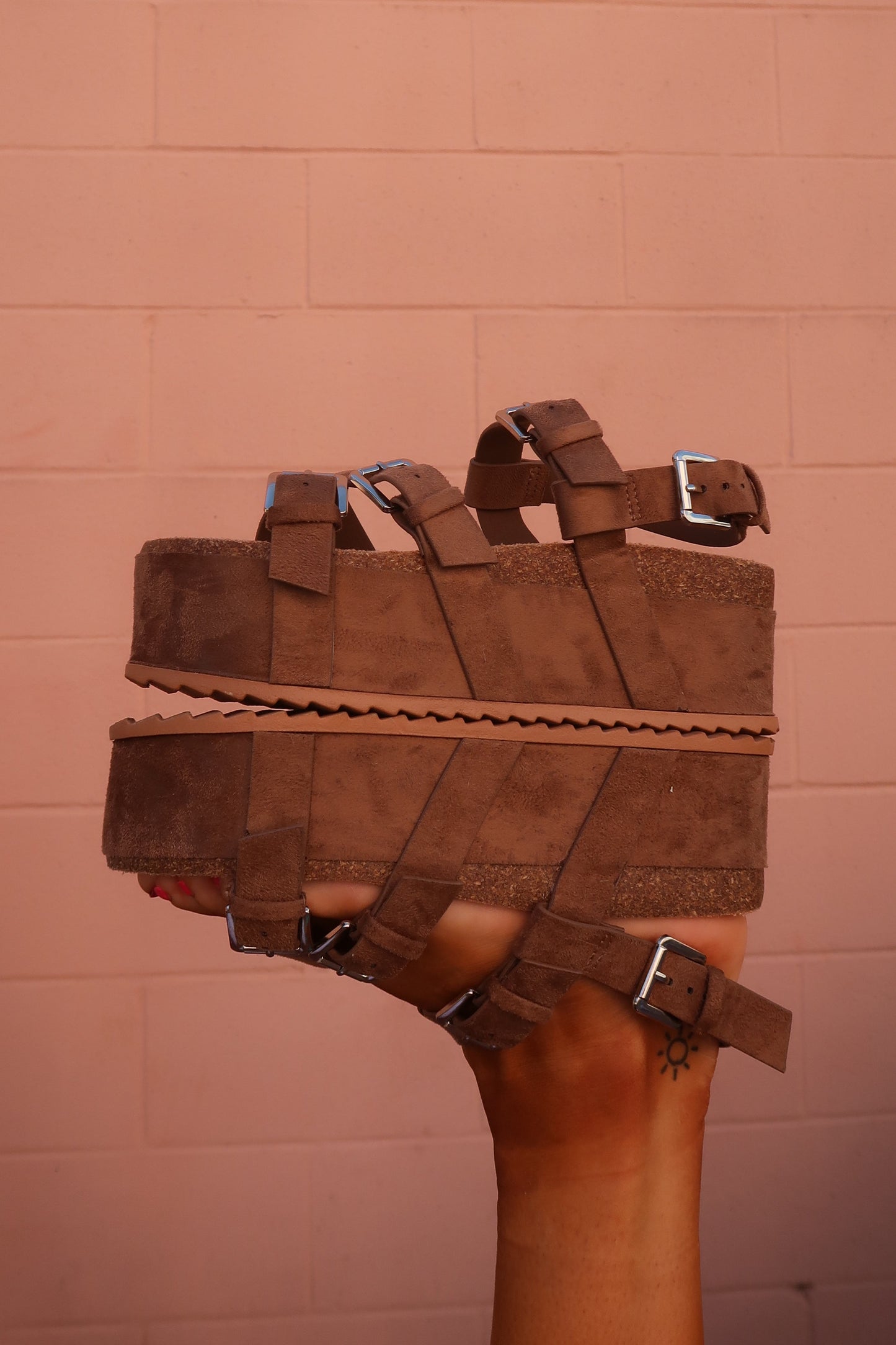 Reed Plattform Sandal