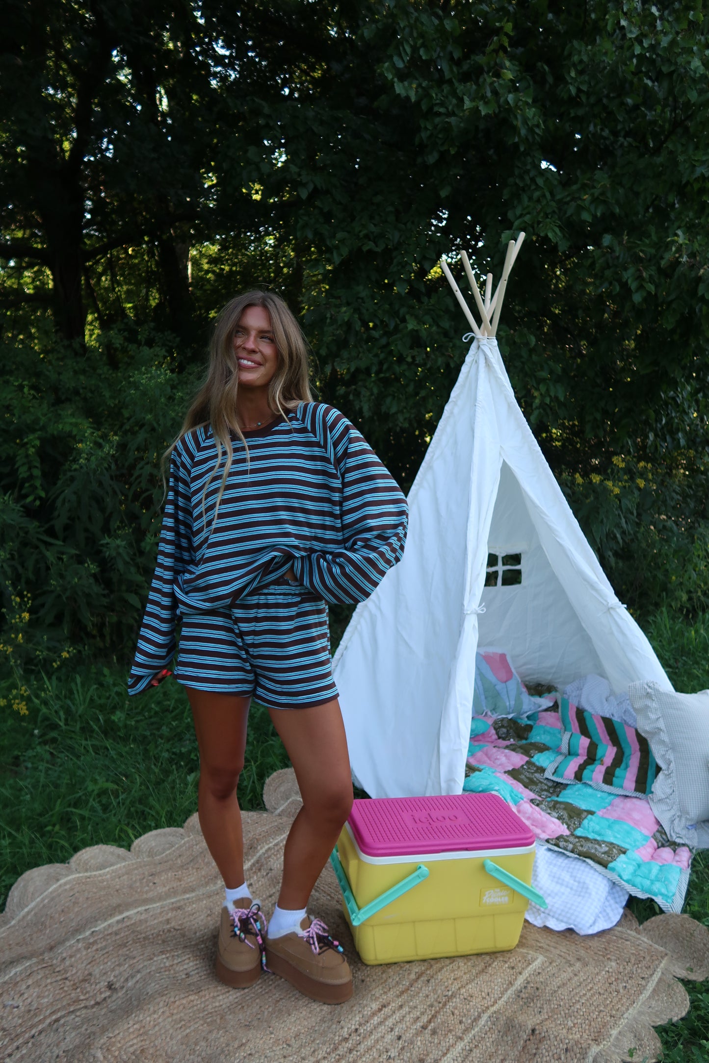 Take a Hike Stripe Set