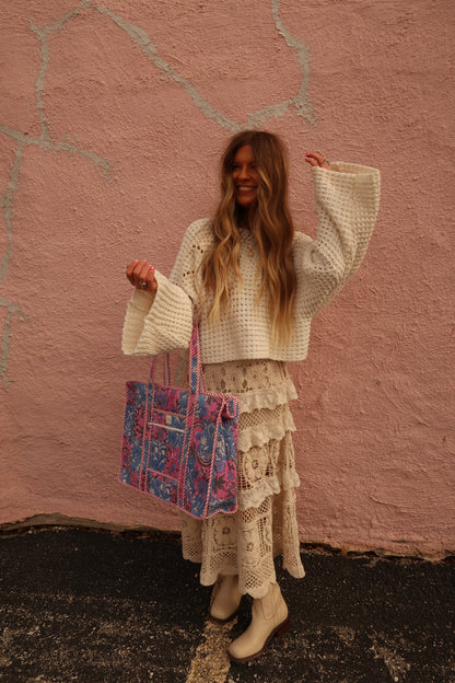 Margot Quilted Dote Bag