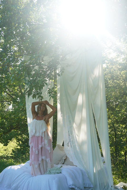 Daydreams Ombre Tiered Maxi Dress