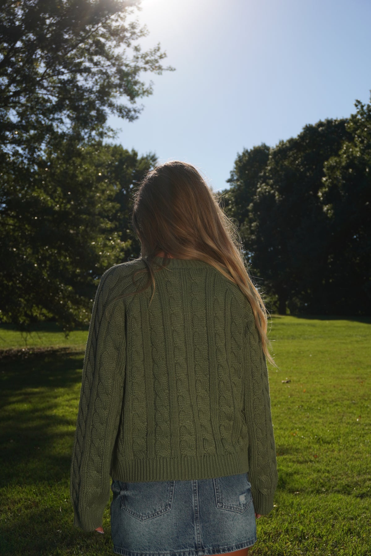 Park Green Cardigan