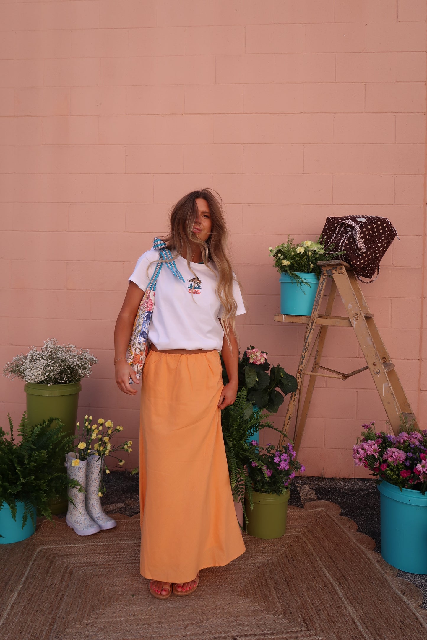 Citrus Midi Skirt