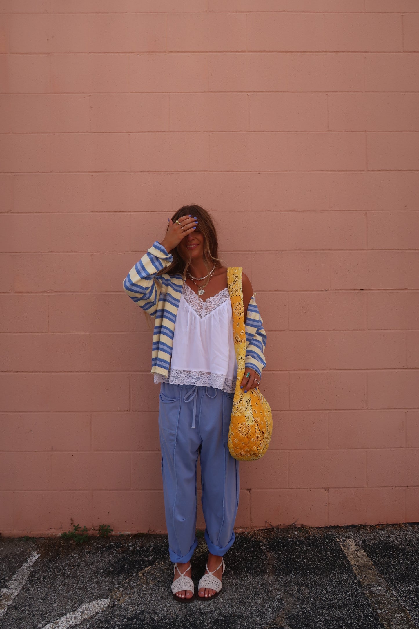 Sunny Quilted Hobo Bag