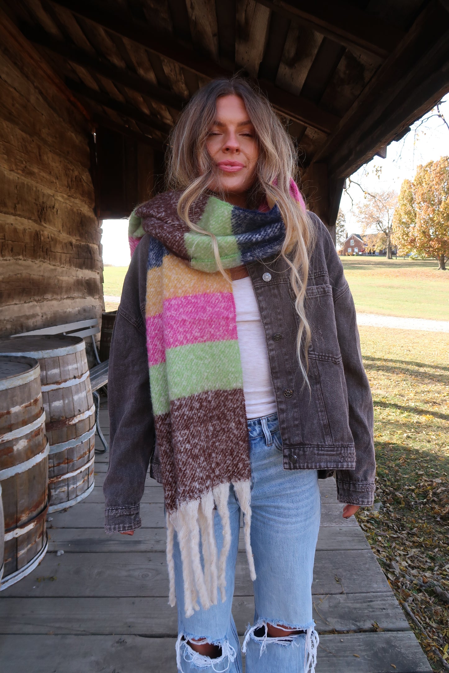 Coffee Bean Denim Jacket