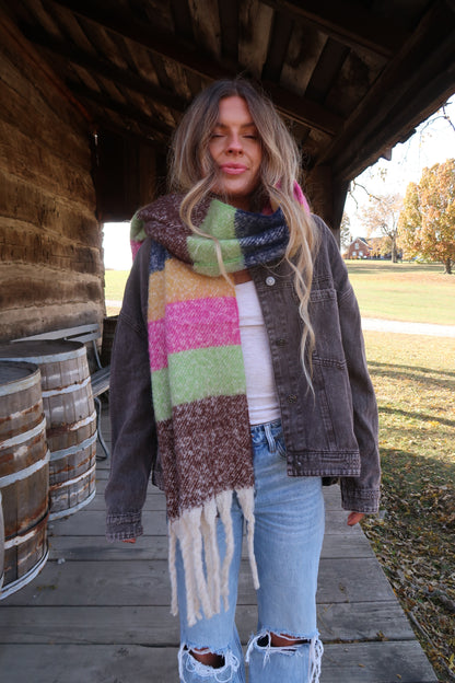 Coffee Bean Denim Jacket