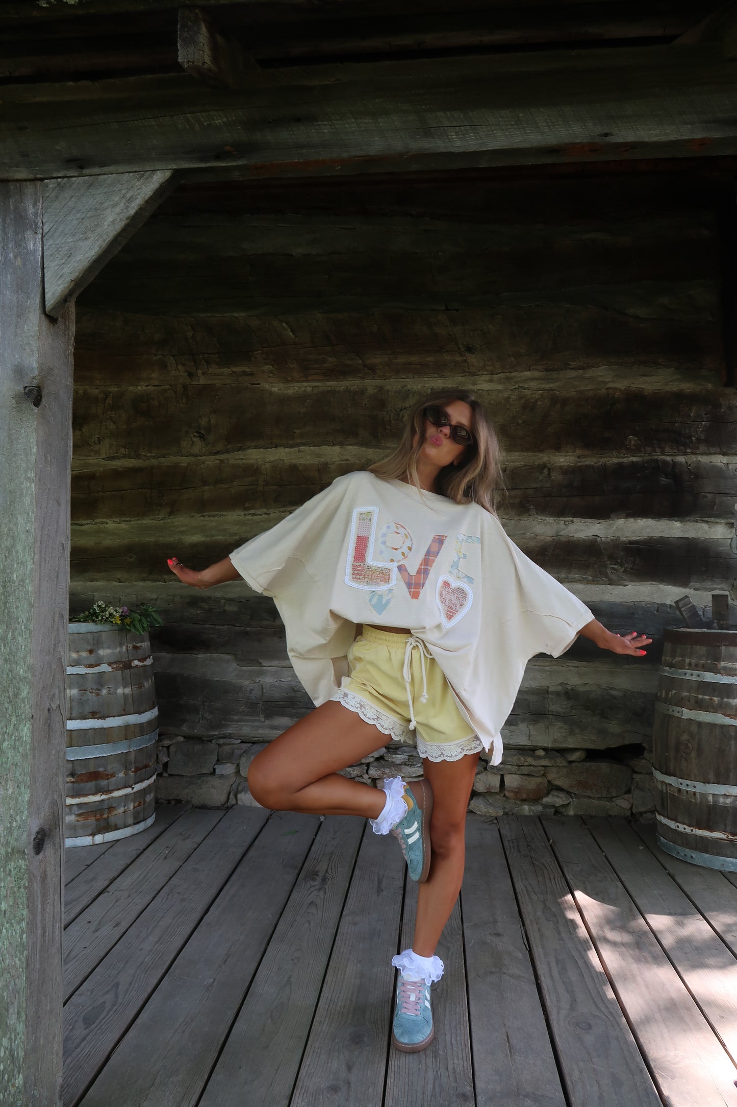 Love Patch Boxy Top