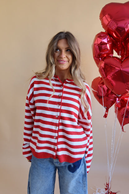 Cupid Stripe Cardi
