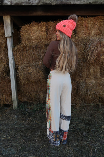 Into the Wild Plaid Pant