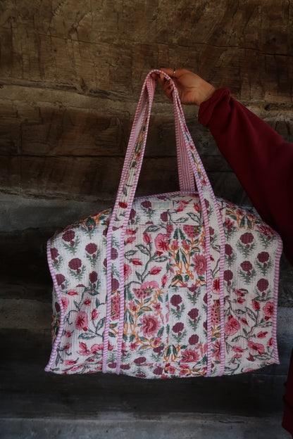 Cora Quilted XL Duffle Bag