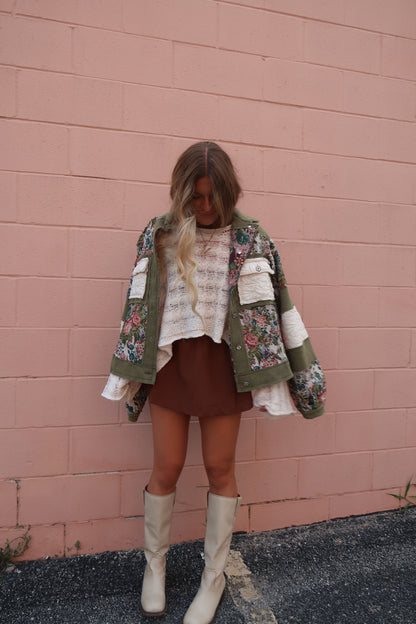 Bowie Floral Patchwork Jacket
