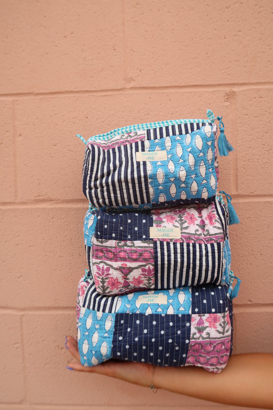 Sailor Cosmetic Bag 3pk