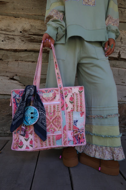 Velma Quilted Dote Bag