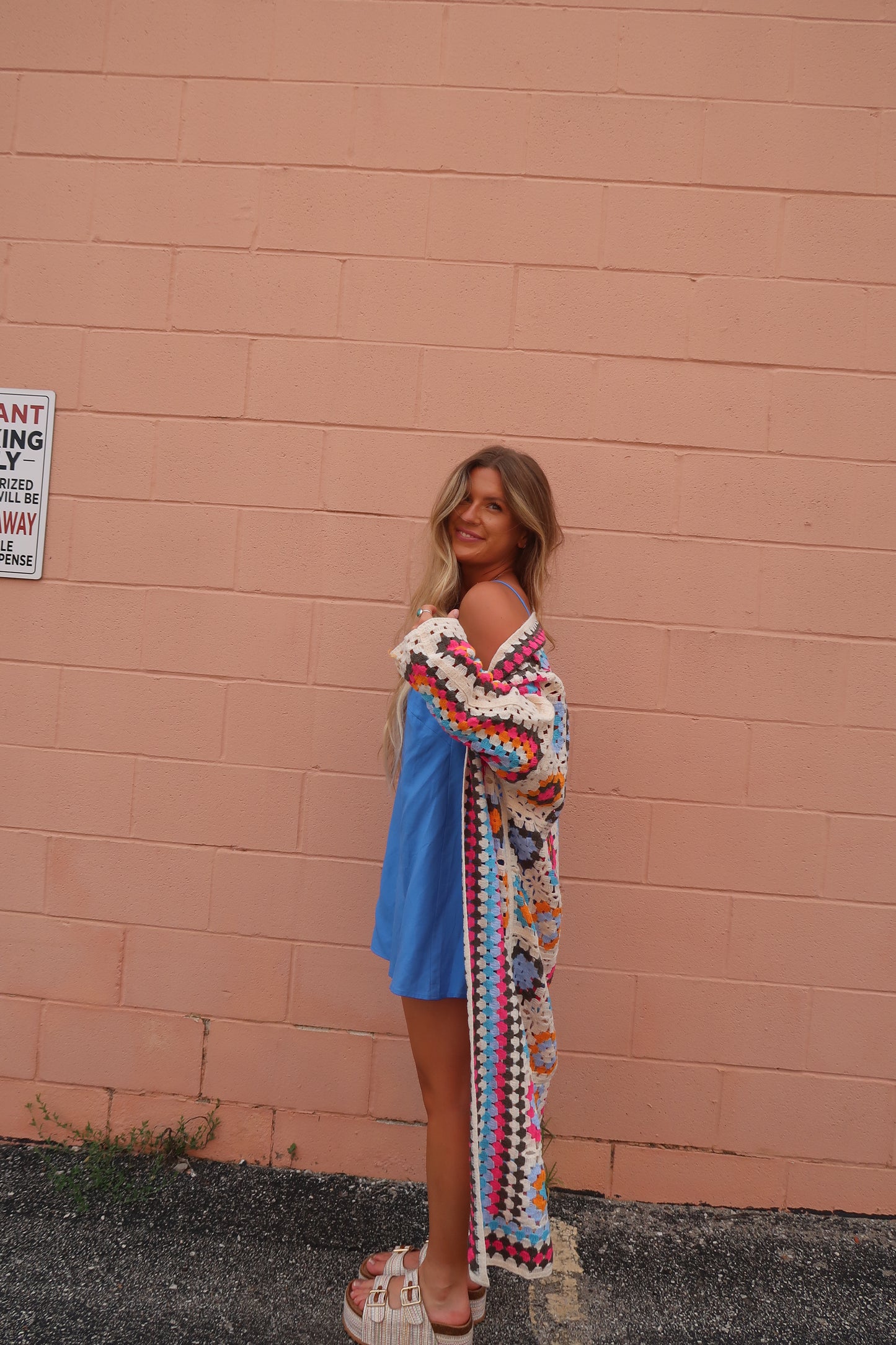 Vivid Boho Crochet Knit