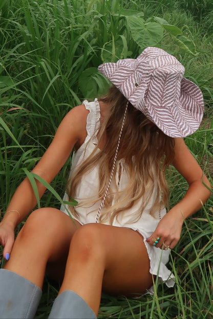 Zoey Quilted Cowboy Hat