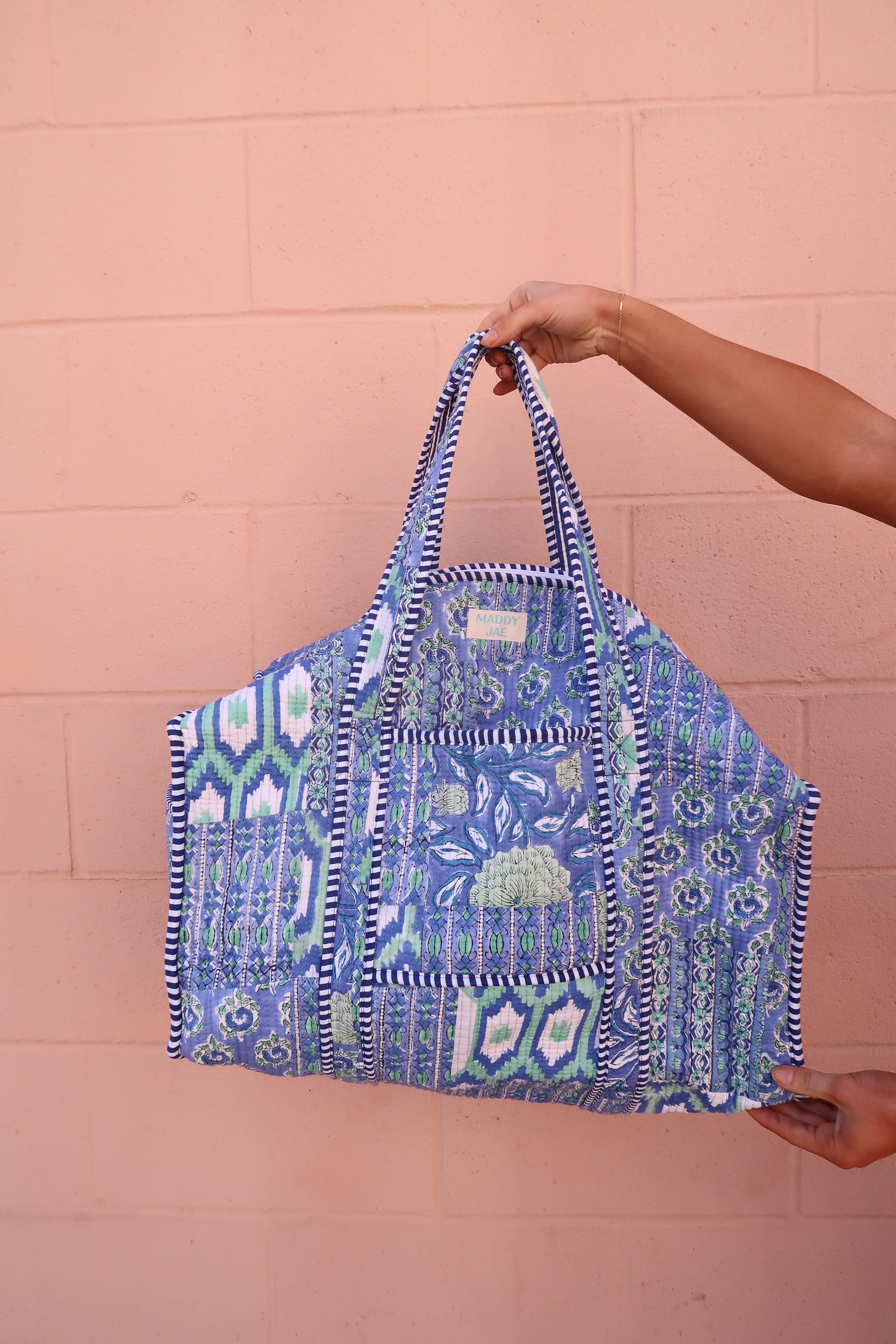 Indie Quilted XL Duffle Bag – Maddy Jae