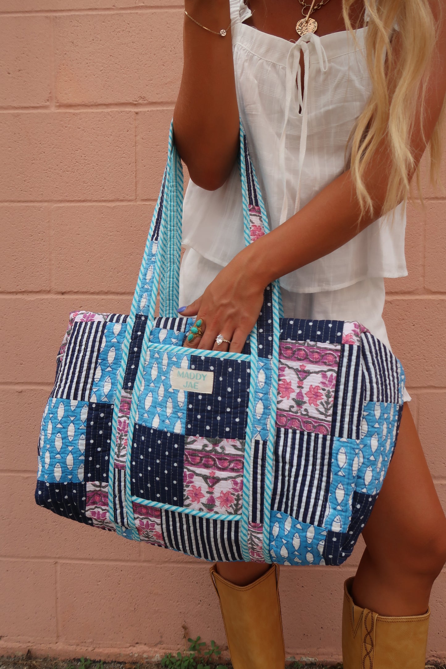 Sailor Quilted Duffle Bag