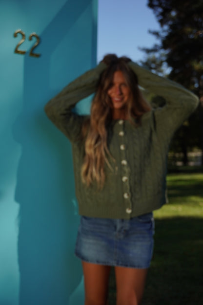 Park Green Cardigan